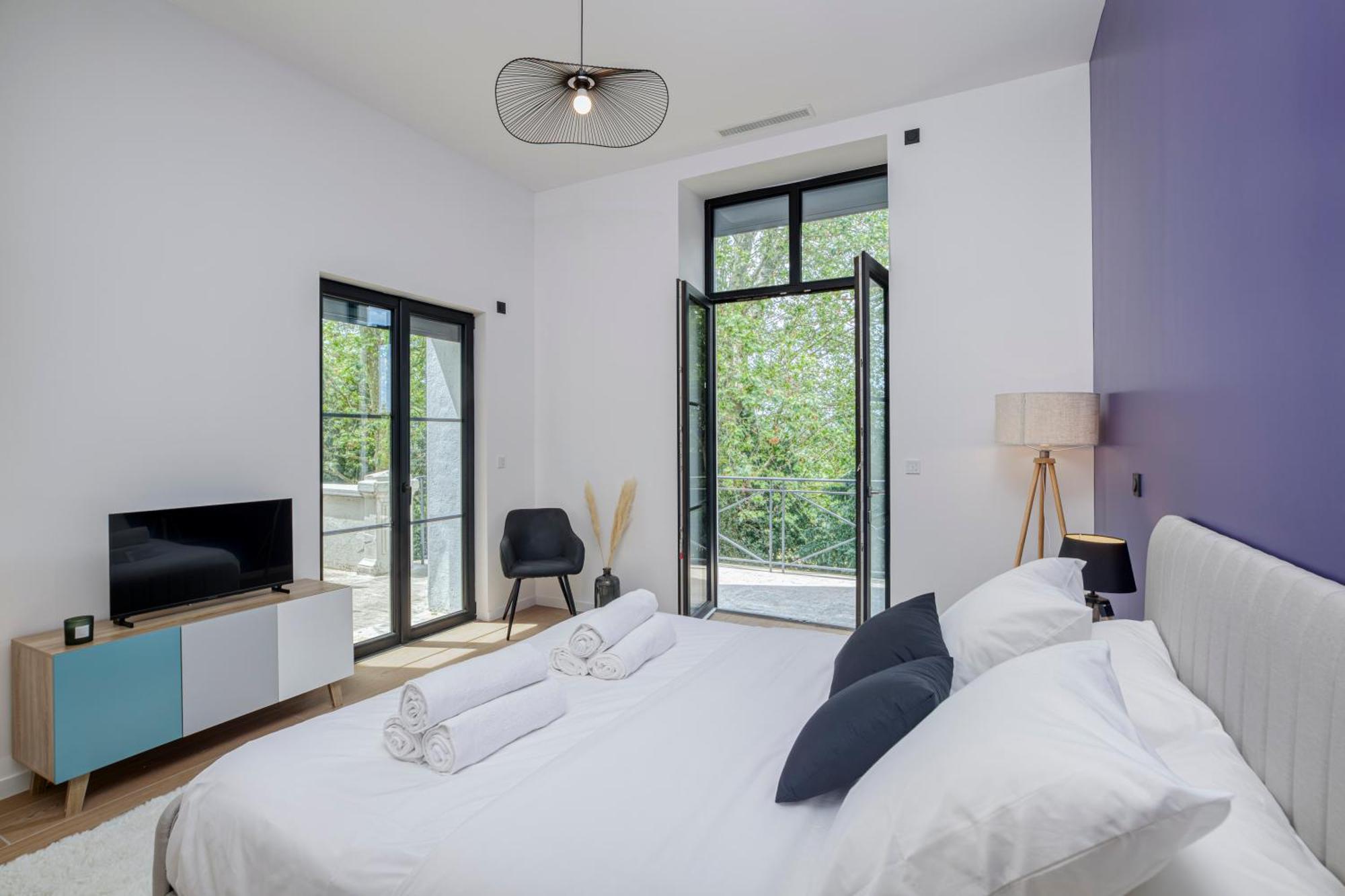 1 - Grand Appartement Spacieux Dans Un Chateau Du 17Eme Siecle, A 15Min De Lyon Vourles 外观 照片