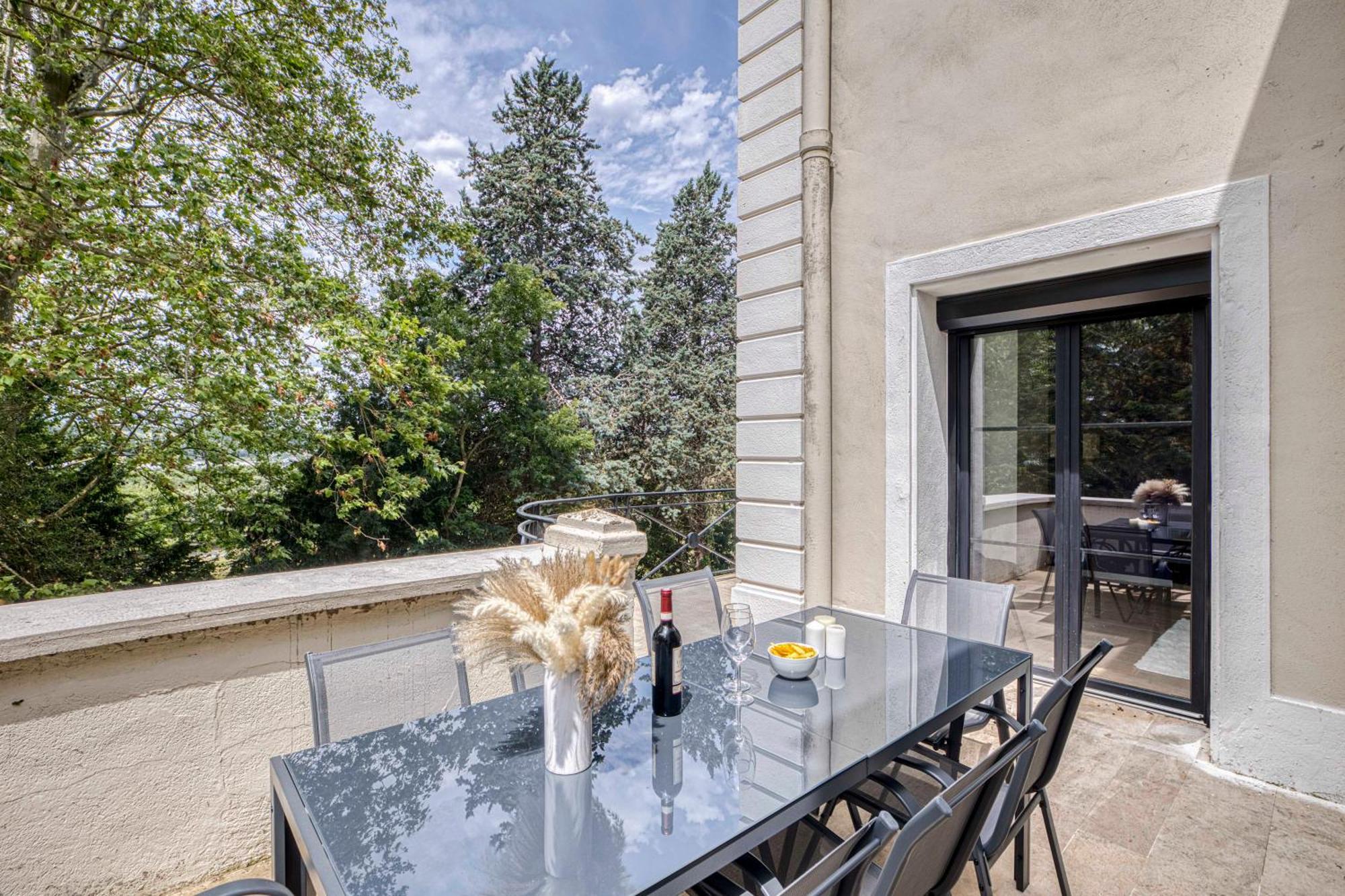 1 - Grand Appartement Spacieux Dans Un Chateau Du 17Eme Siecle, A 15Min De Lyon Vourles 外观 照片