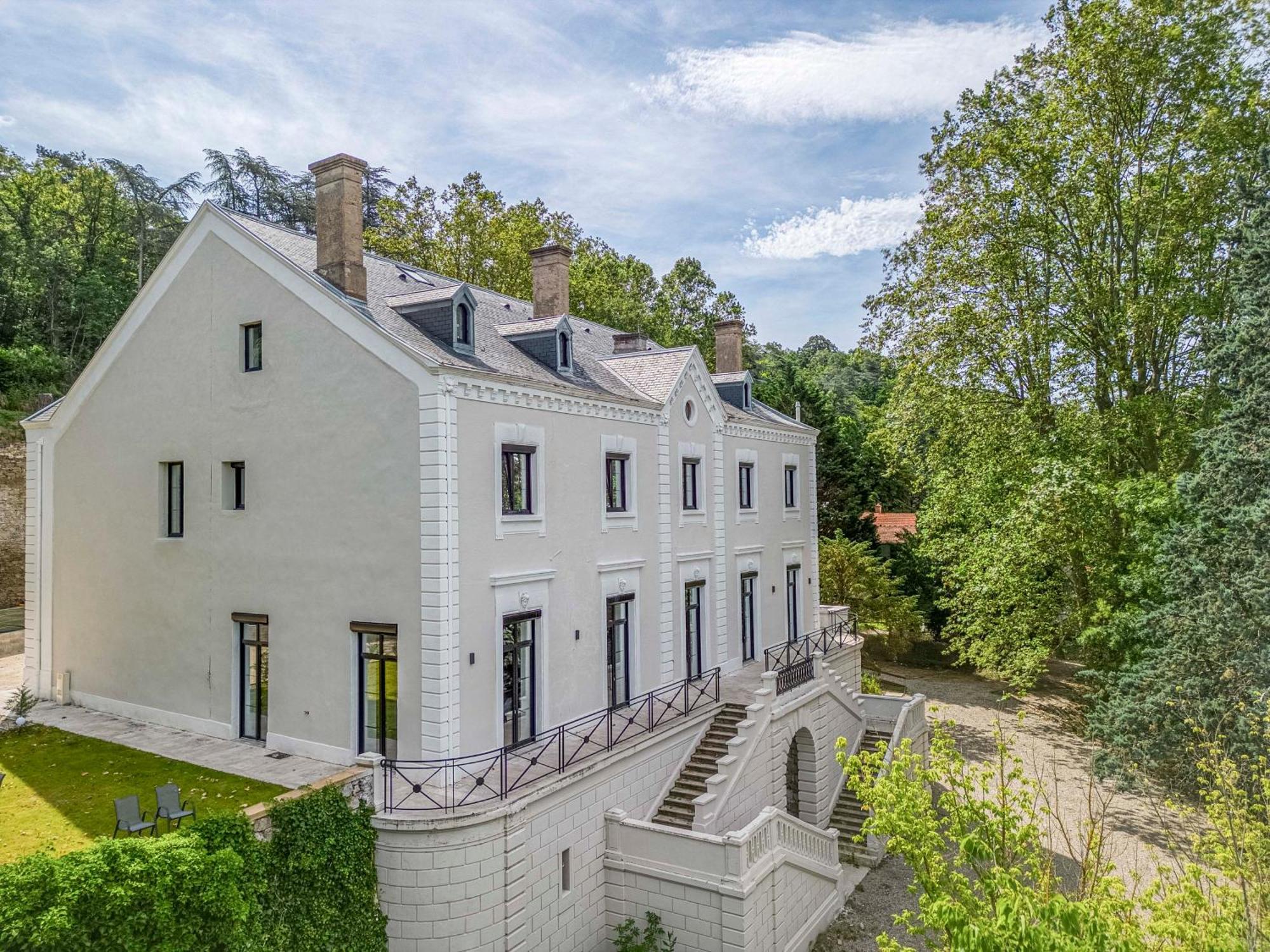 1 - Grand Appartement Spacieux Dans Un Chateau Du 17Eme Siecle, A 15Min De Lyon Vourles 外观 照片