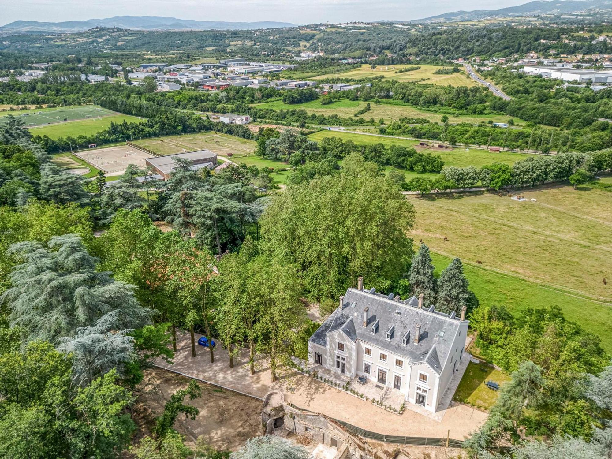 1 - Grand Appartement Spacieux Dans Un Chateau Du 17Eme Siecle, A 15Min De Lyon Vourles 外观 照片